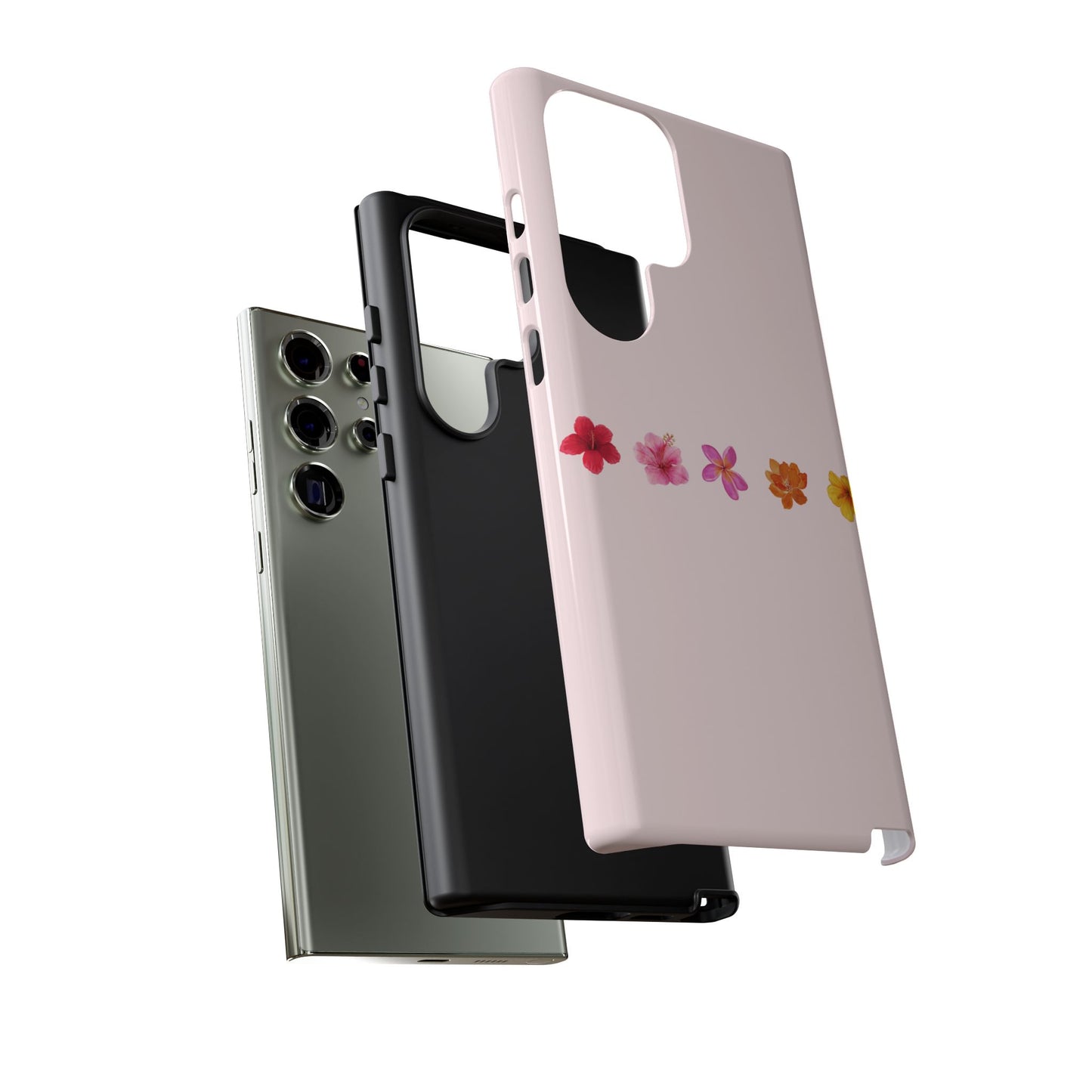 SAMSUNG Flower-Patterned Phone Case l Tough Cases for Women