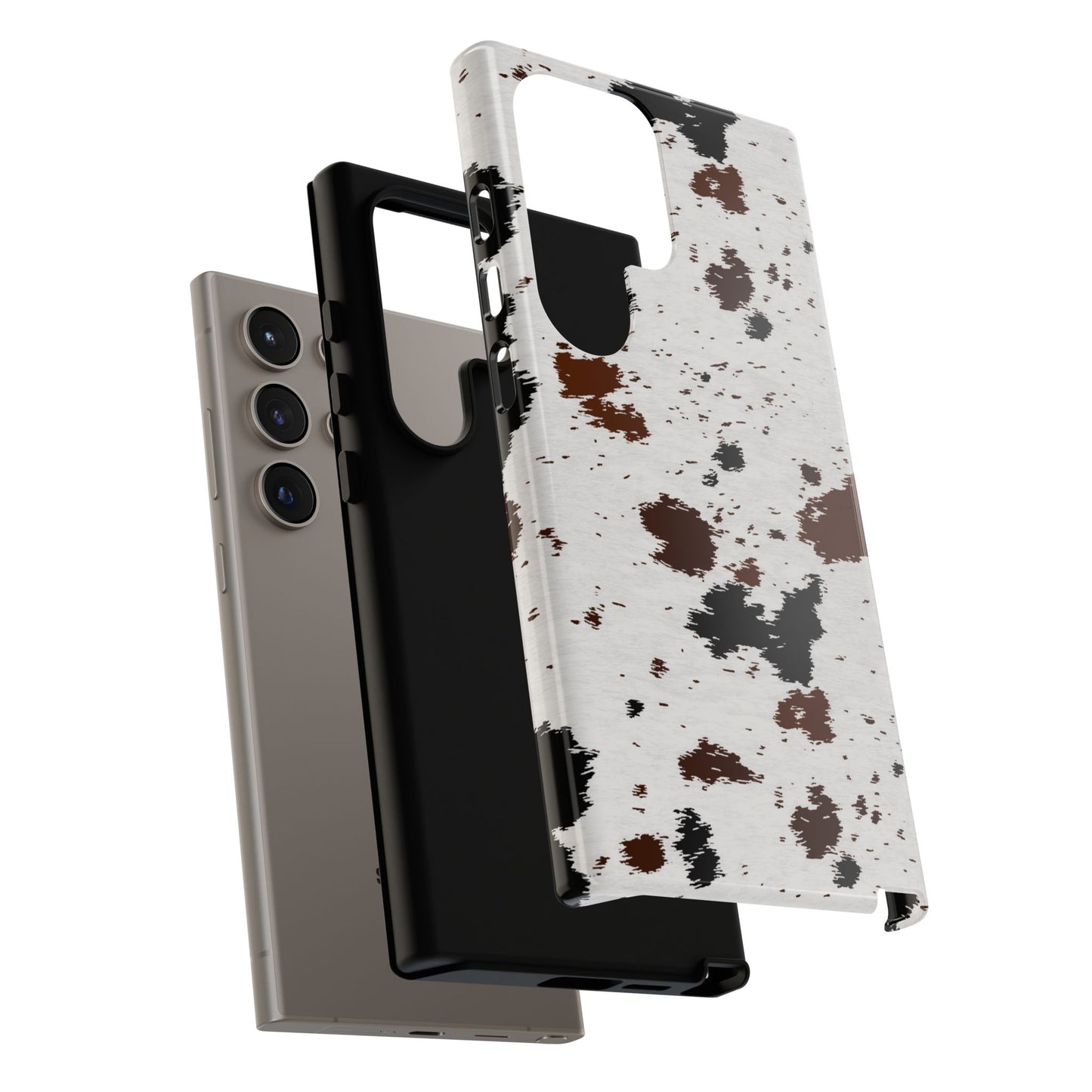 SAMSUNG Cow Print Tough Phone Case l GIFT FOR HIM AND HER