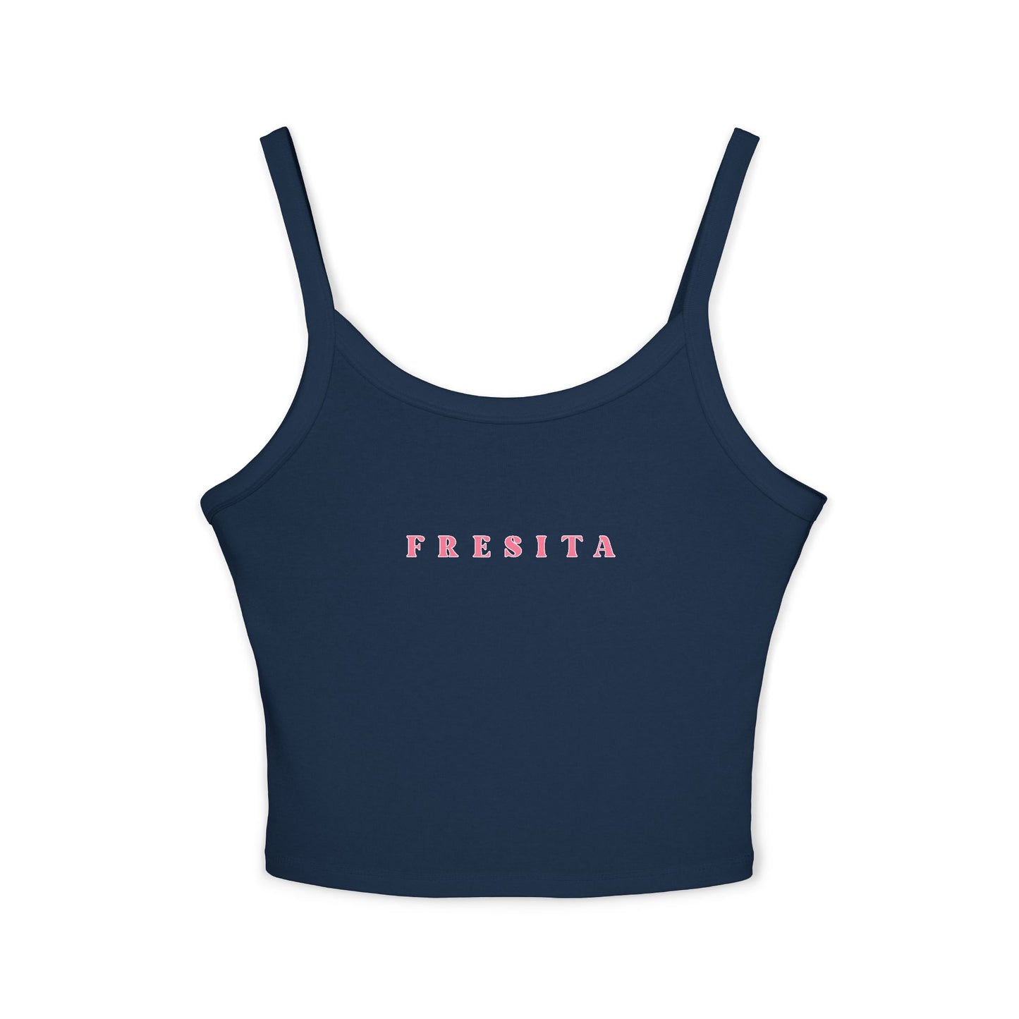 "Fresita" Women's Spaghetti Strap Tank Top l Cute Summer Top, Casual Wear