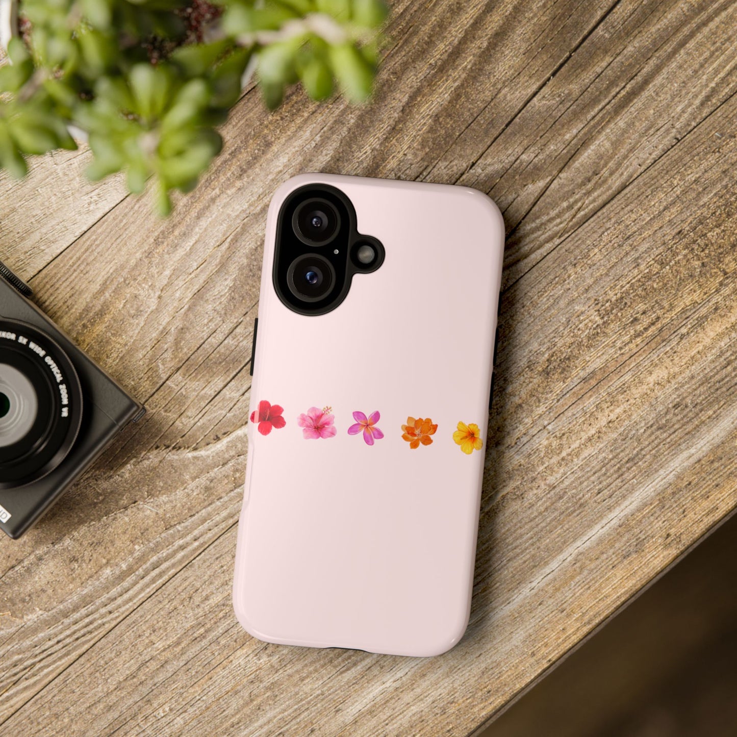 iPHONE Flower-Patterned Phone Case l Tough Cases for Women