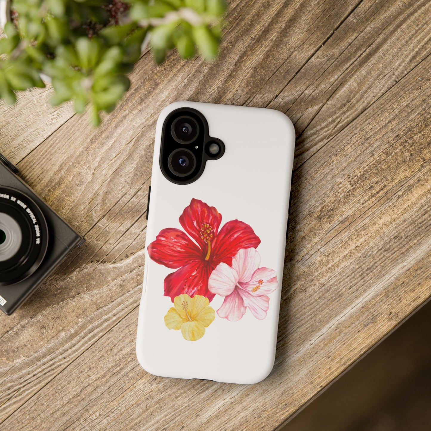 iPHONE Hibiscus Tough Cases l Tropical Vibe
