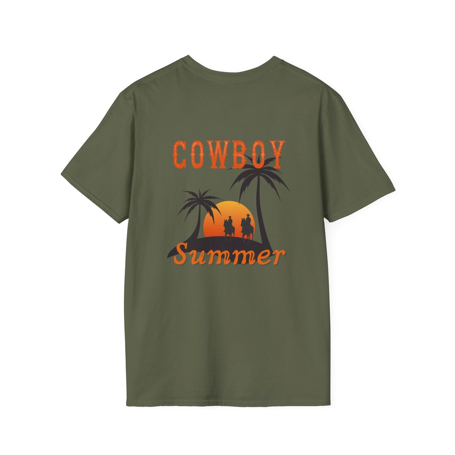 Cowboy Summer Softstyle T-Shirt MADE FOR HIM