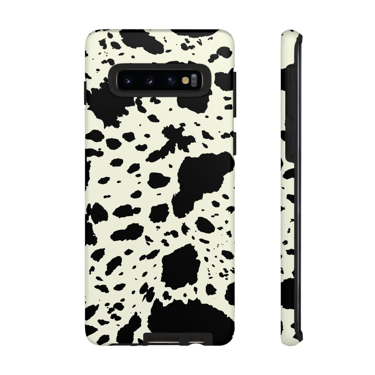 SAMSUNG Cow Print Tough Phone Cases l Durable Protection