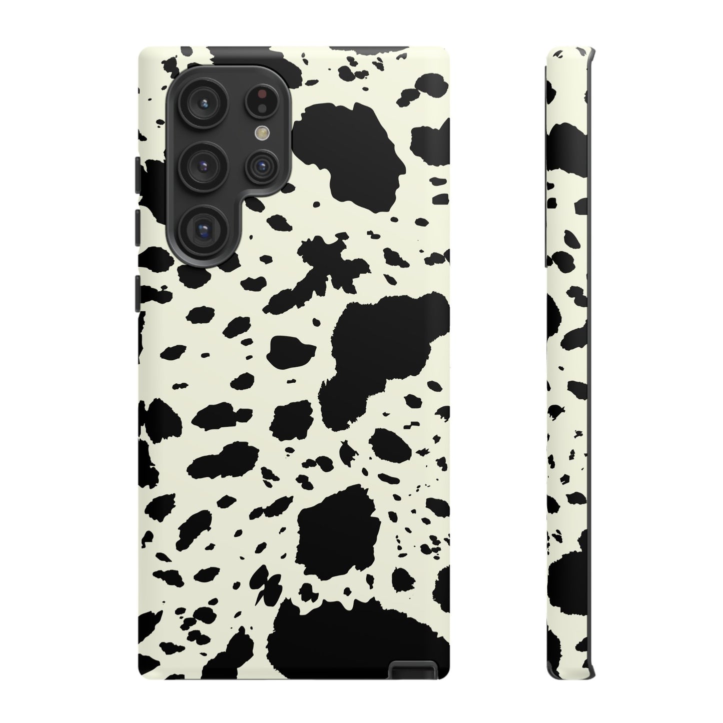 SAMSUNG Cow Print Tough Phone Cases l Durable Protection