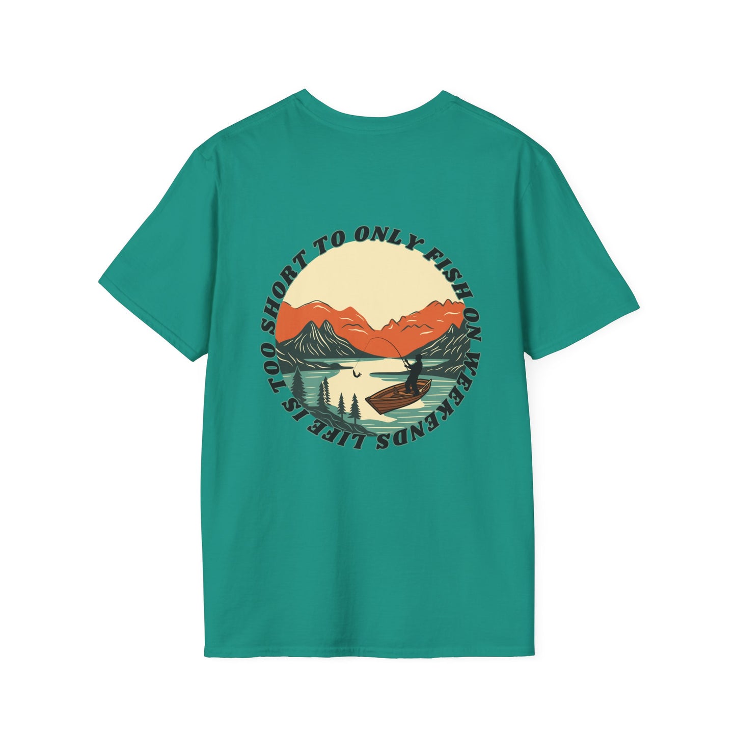 Nature Lover’s Fishing T-Shirt - Perfect for Outdoor Adventures, Gift for Fishermen, Eco-Friendly Tee, Camping Apparel, Great for Dad