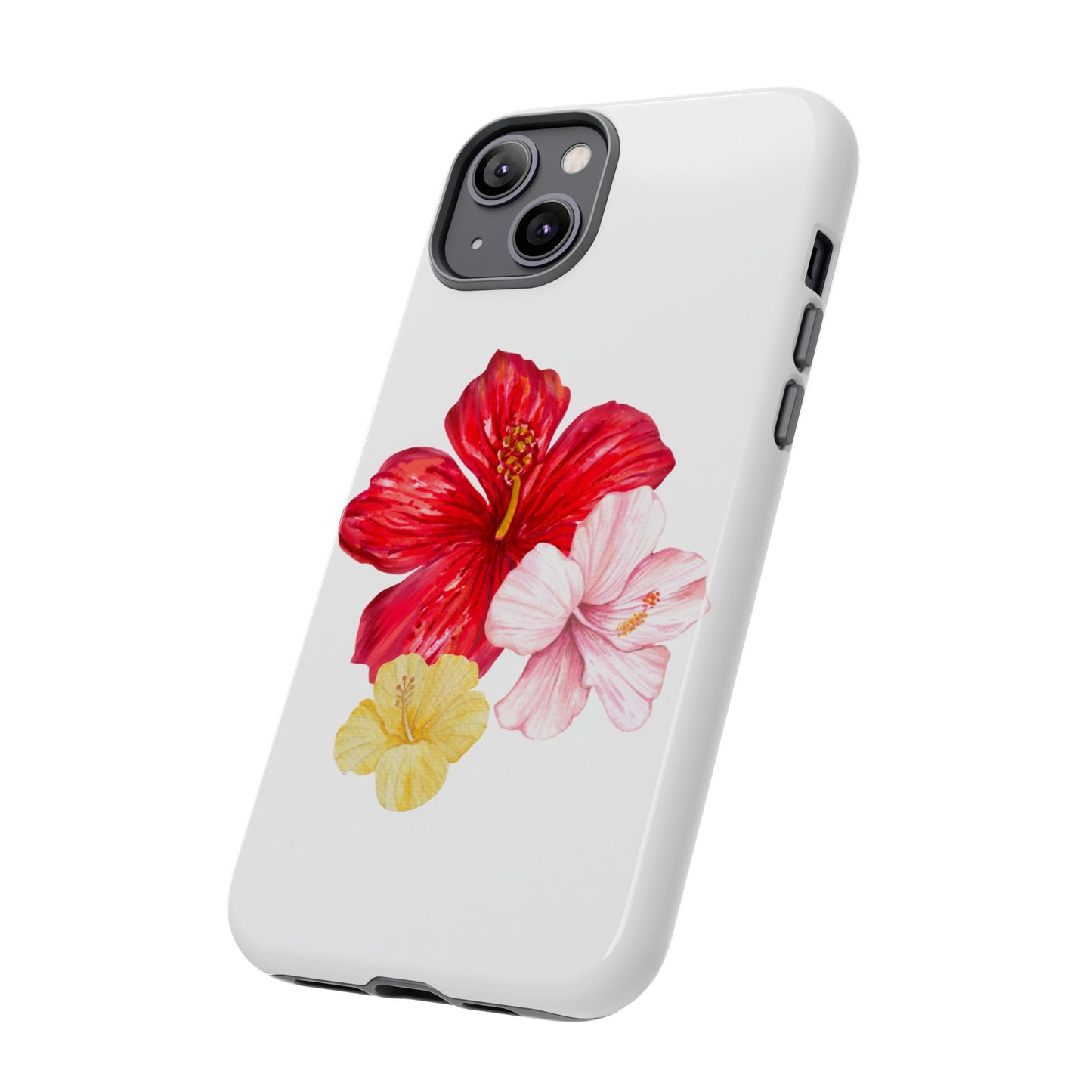 iPHONE Hibiscus Tough Cases l Tropical Vibe