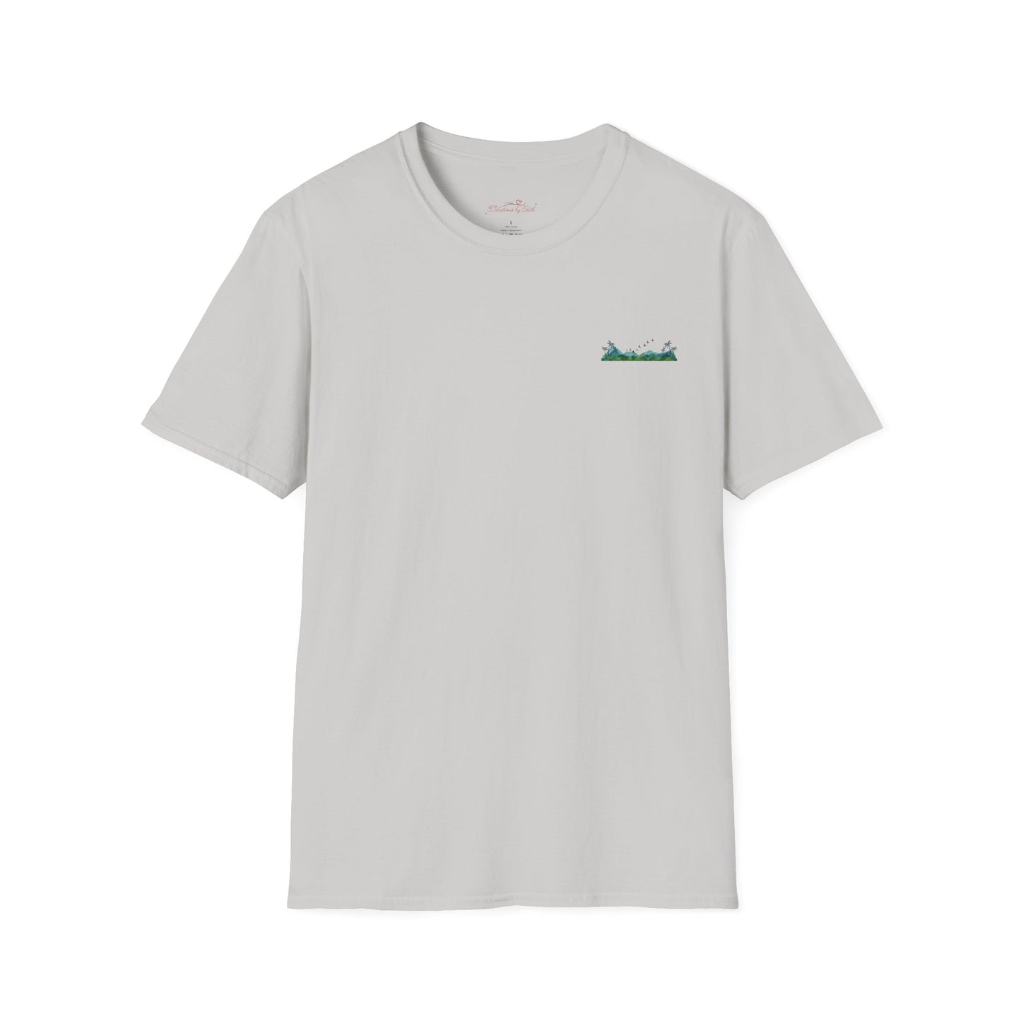 "Southern Tide" Tropical T-Shirt l Unisex Softstyle Tee, Summer Apparel