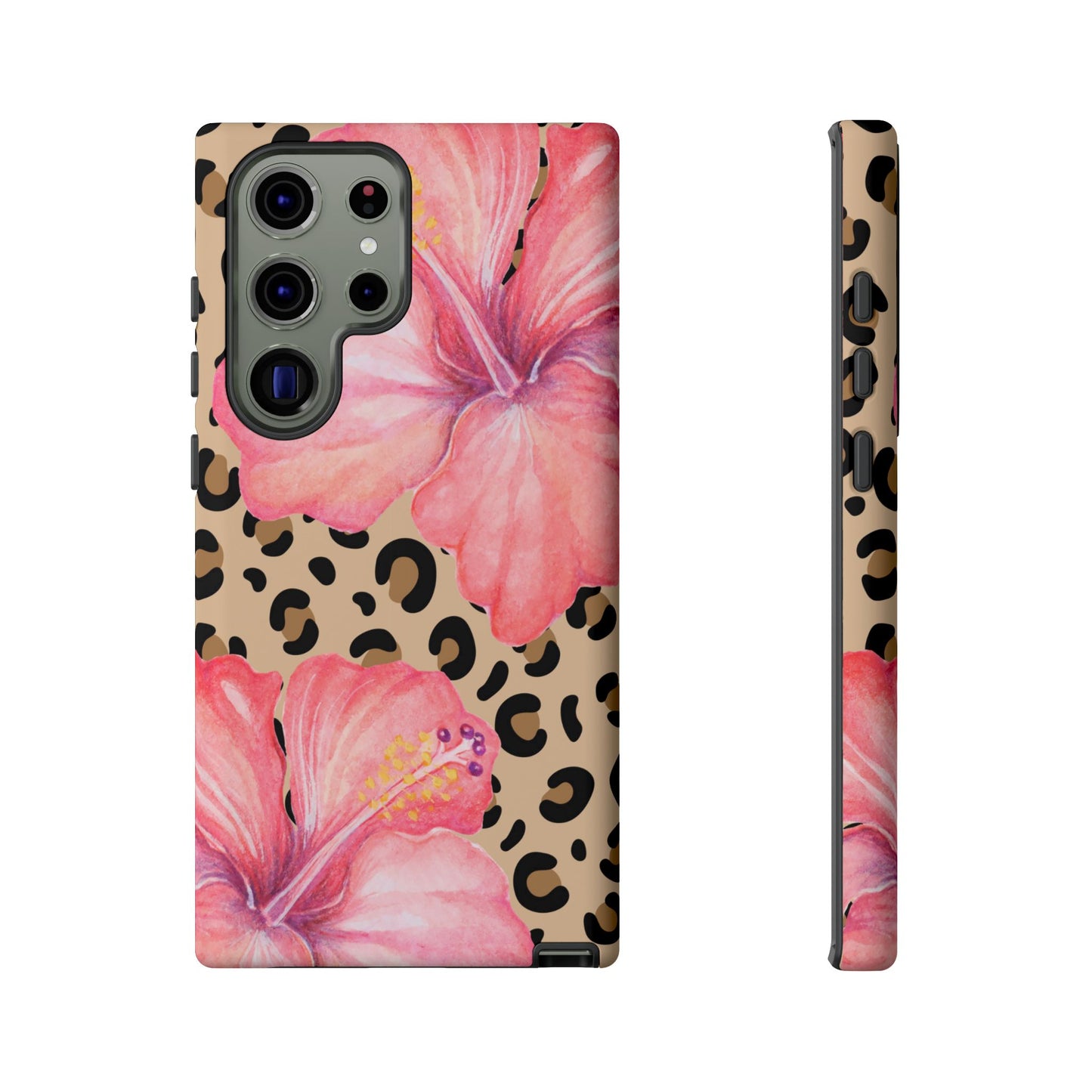 Leopard and Hibiscus SAMSUNG Tough Cases l Perfect for the Summer