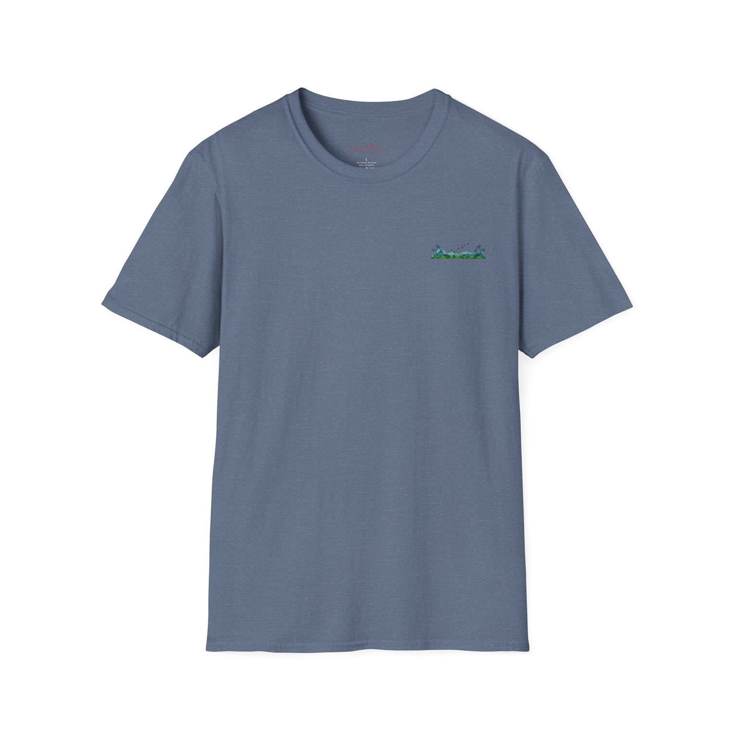 "Southern Tide" Tropical T-Shirt l Unisex Softstyle Tee, Summer Apparel