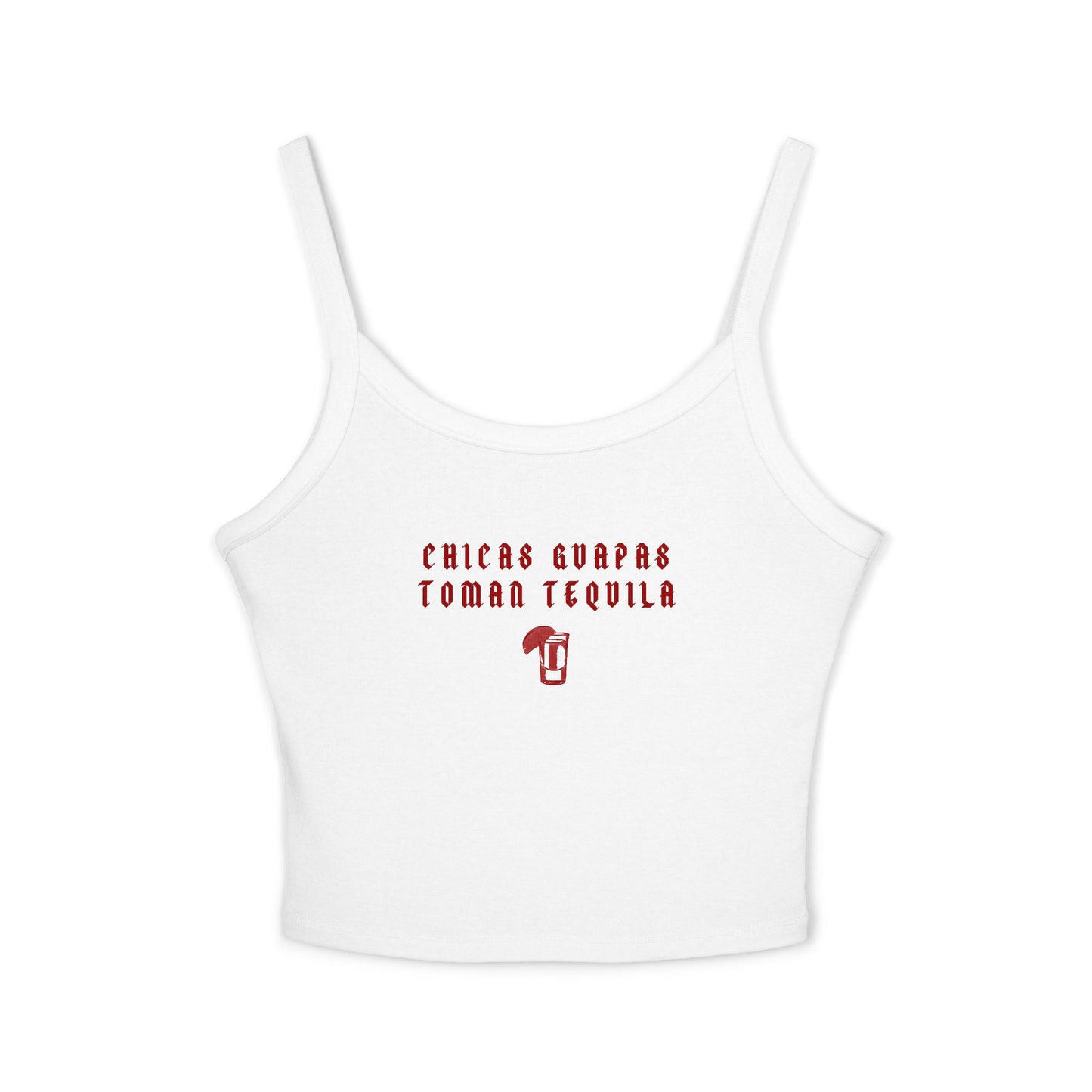 Chicas Guapas Toman Tequila Camiseta de Tirantes Finos para Mujer - Prenda de Verano de Moda