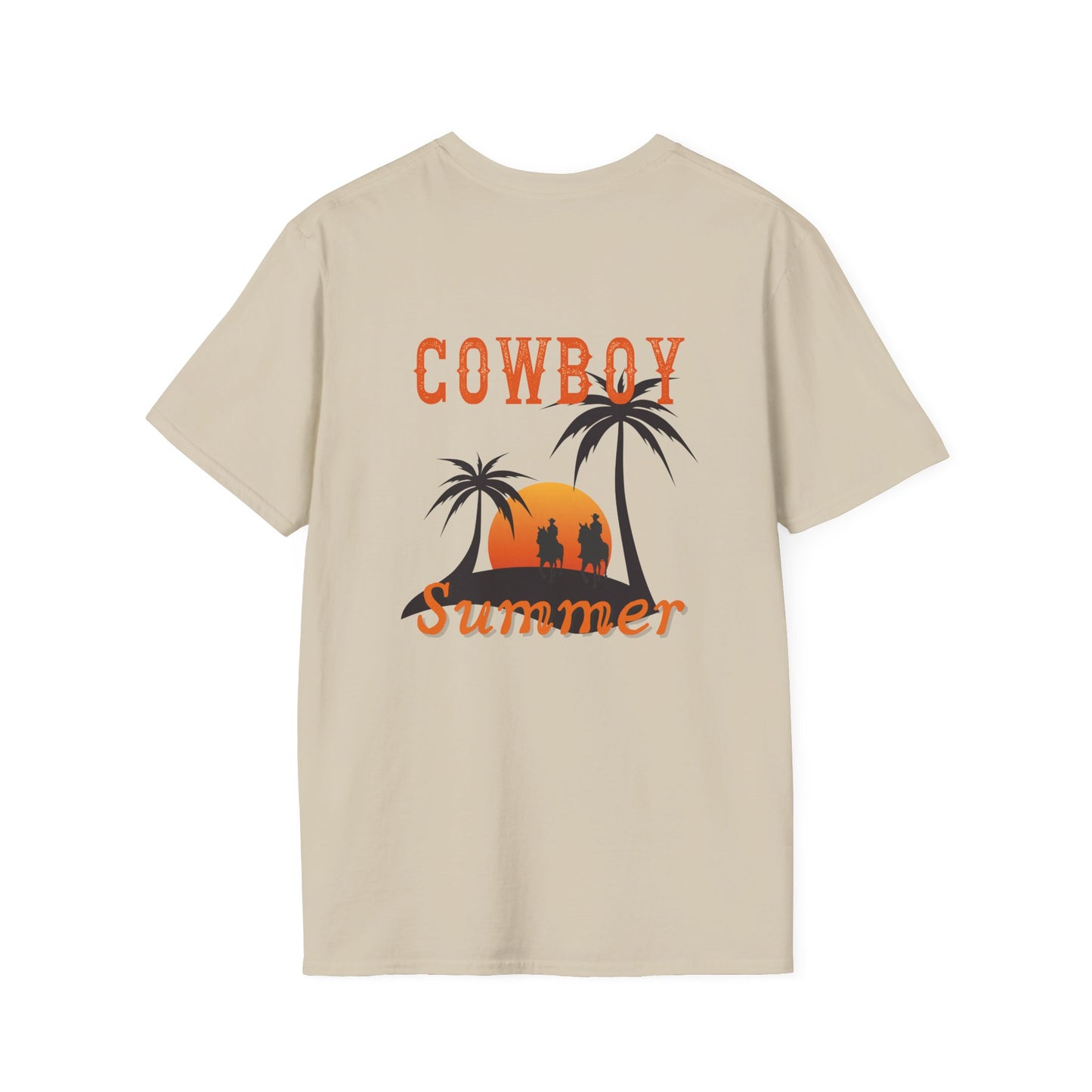 Cowboy Summer Softstyle T-Shirt MADE FOR HIM
