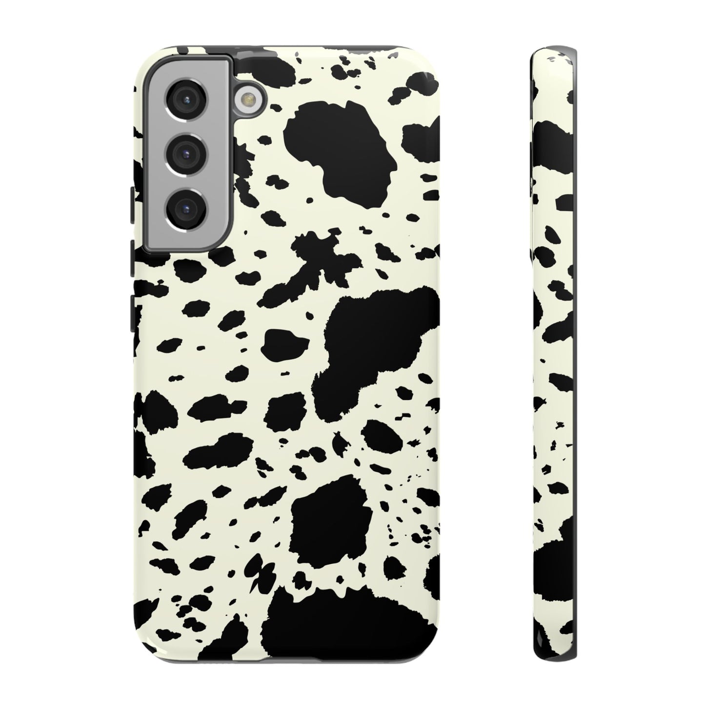SAMSUNG Cow Print Tough Phone Cases l Durable Protection