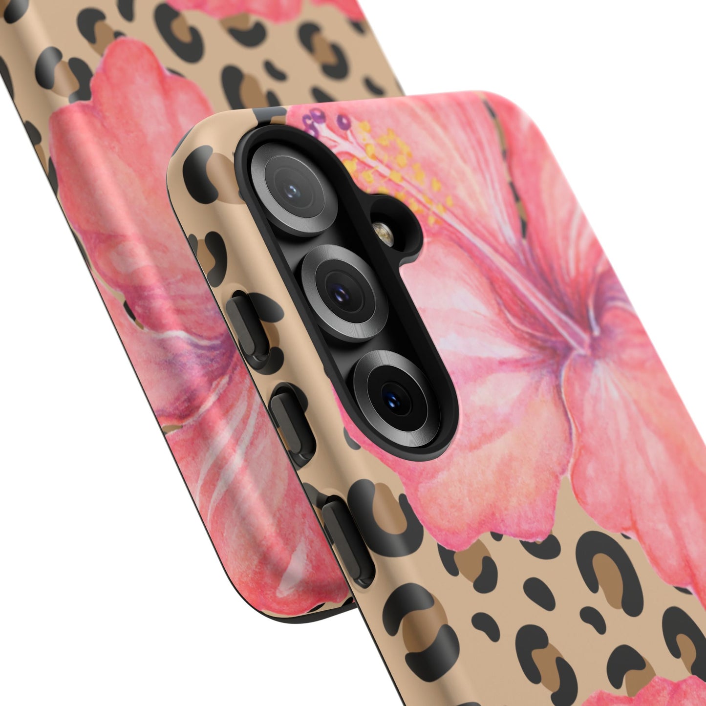 Leopard and Hibiscus SAMSUNG Tough Cases l Perfect for the Summer