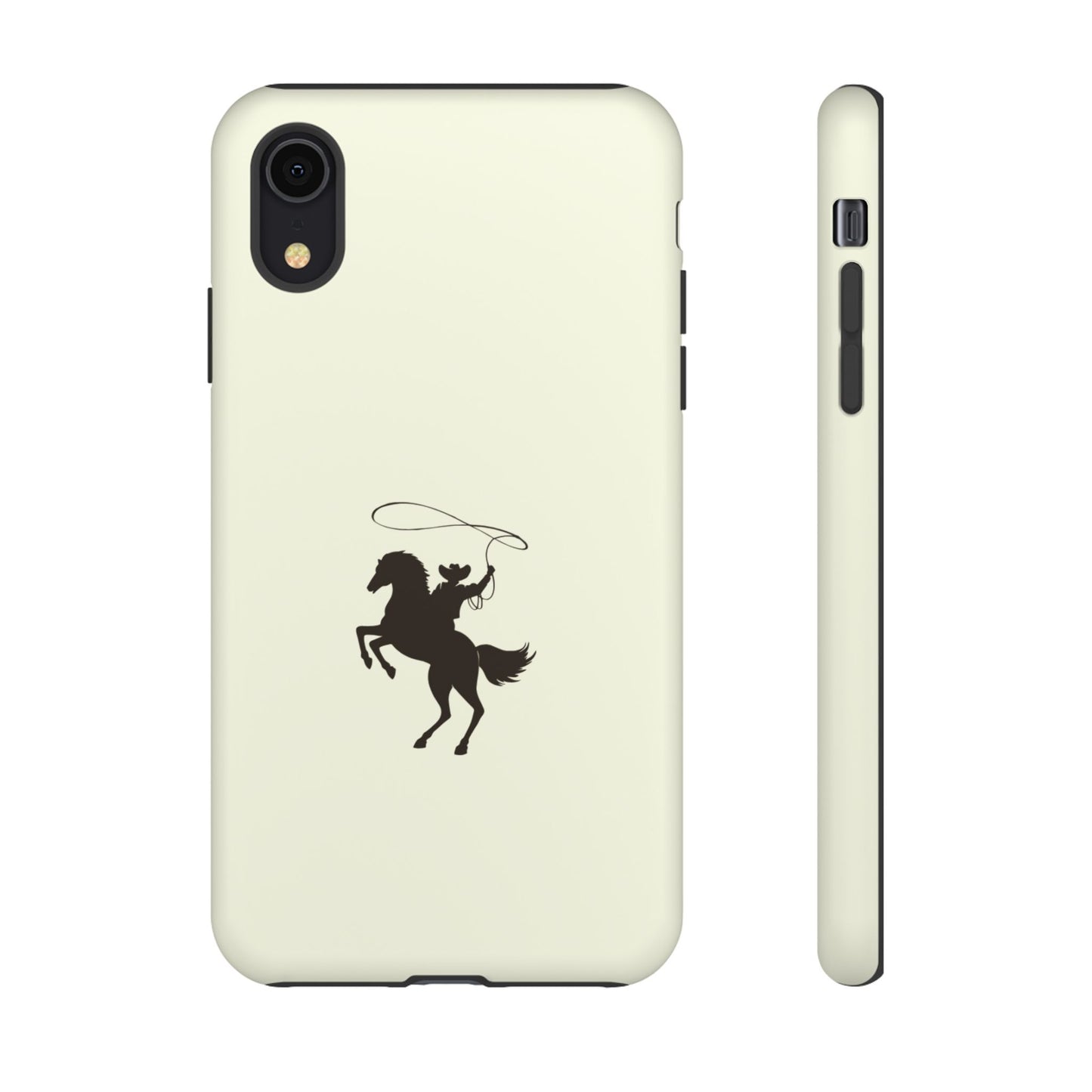 iPHONE Western Horse Rider Phone Case l Durable Phone Cover, Cowboy Style, Tough Case