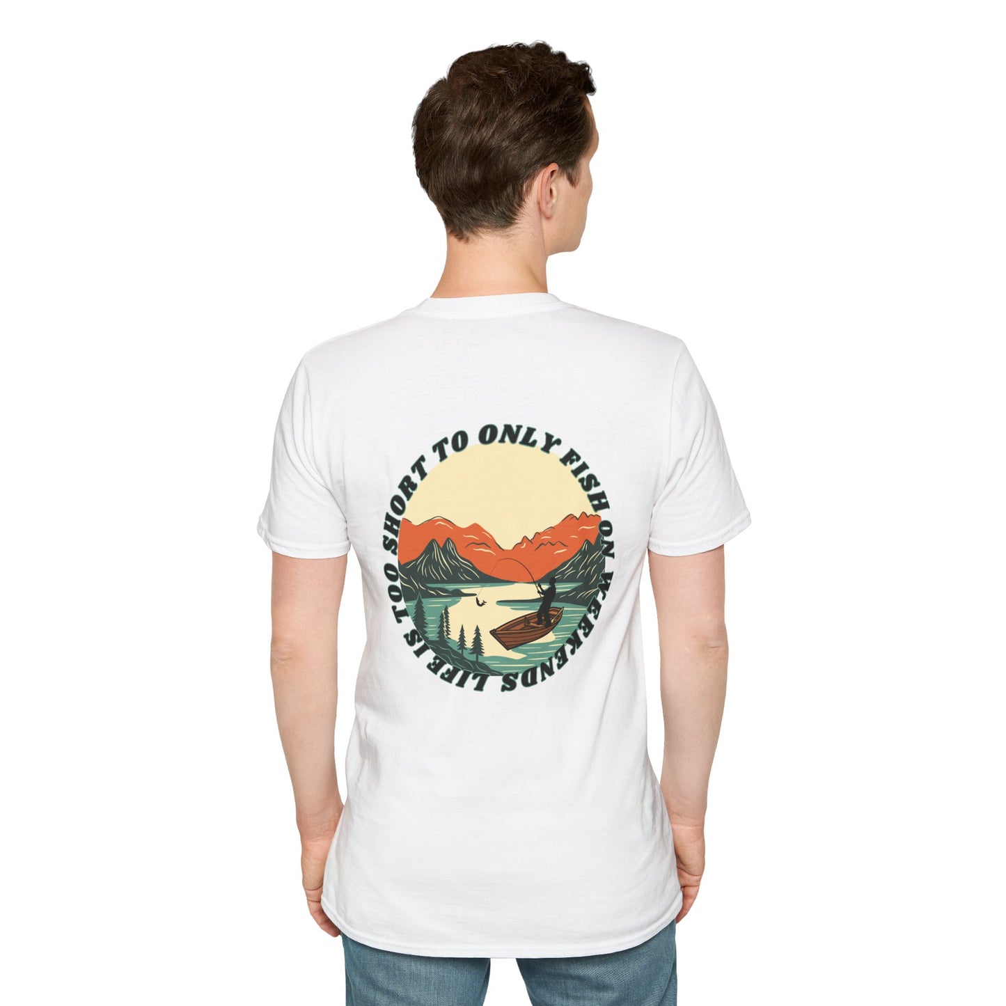 Nature Lover’s Fishing T-Shirt - Perfect for Outdoor Adventures, Gift for Fishermen, Eco-Friendly Tee, Camping Apparel, Great for Dad