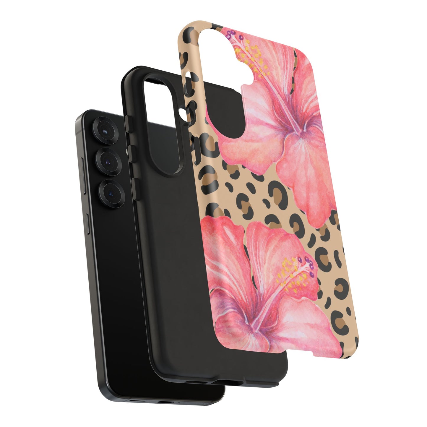 Leopard and Hibiscus SAMSUNG Tough Cases l Perfect for the Summer