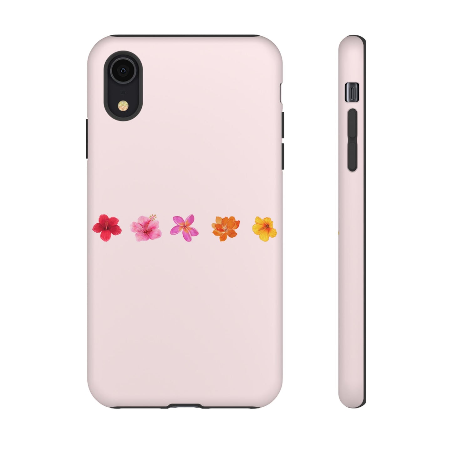 iPHONE Flower-Patterned Phone Case l Tough Cases for Women
