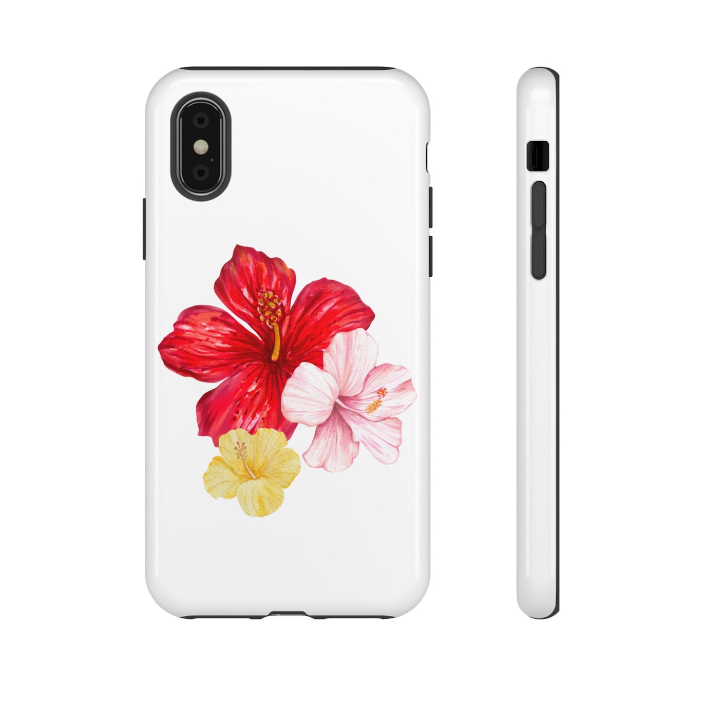 iPHONE Hibiscus Tough Cases l Tropical Vibe