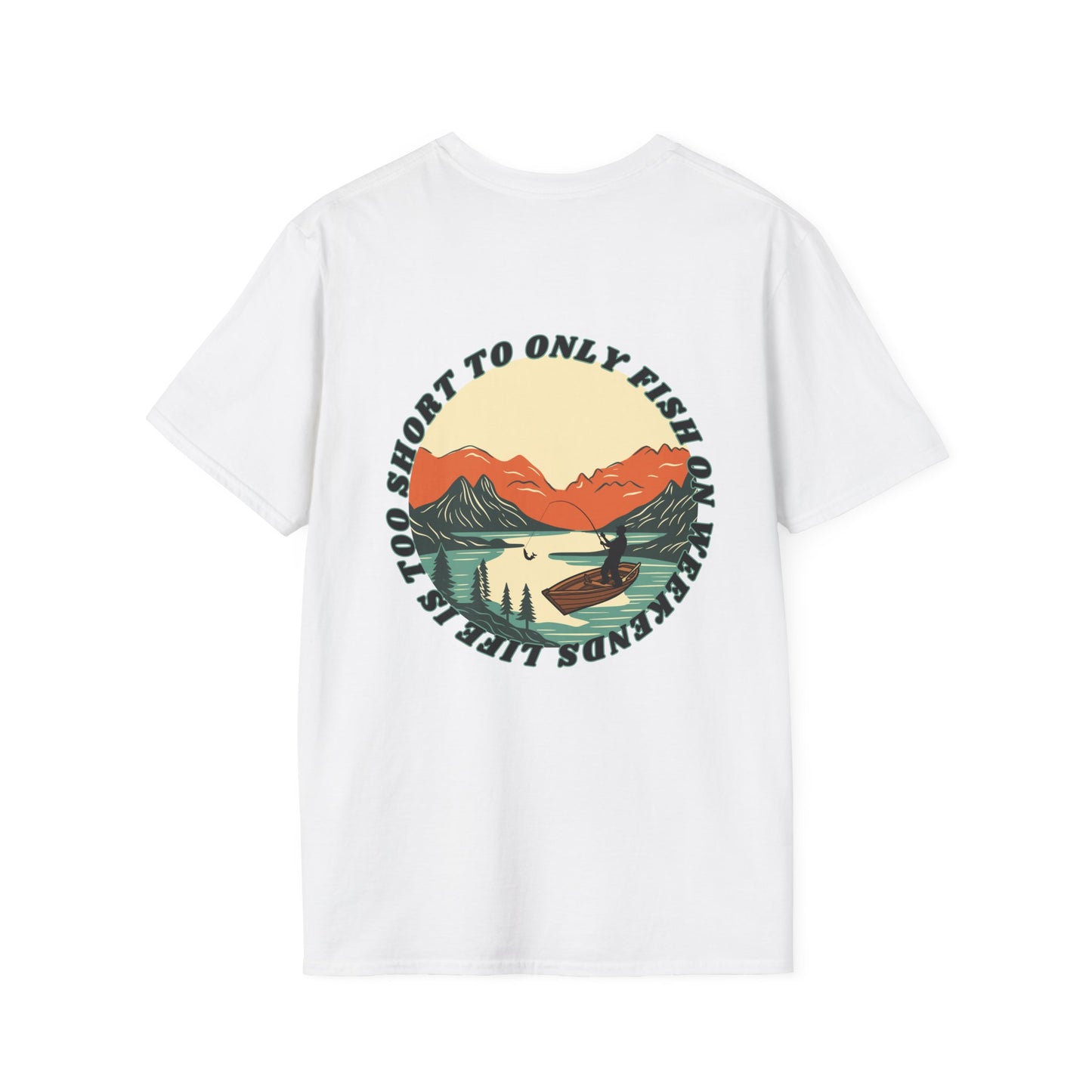 Nature Lover’s Fishing T-Shirt - Perfect for Outdoor Adventures, Gift for Fishermen, Eco-Friendly Tee, Camping Apparel, Great for Dad