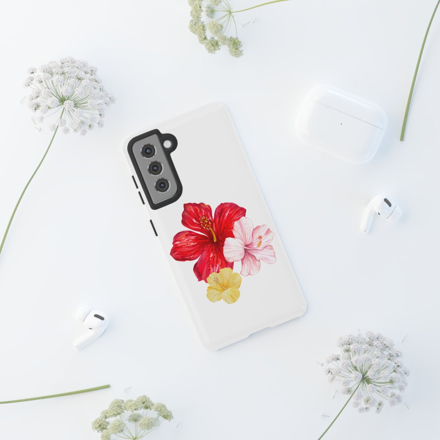 SAMSUNG Hibiscus Tough Cases l Tropical Vibe