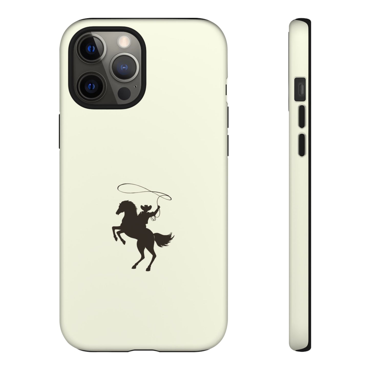 iPHONE Western Horse Rider Phone Case l Durable Phone Cover, Cowboy Style, Tough Case