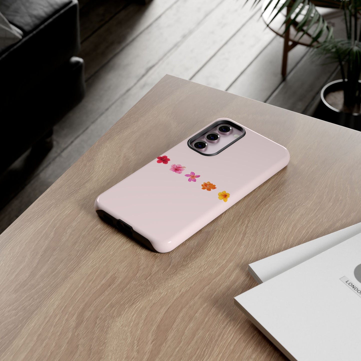SAMSUNG Flower-Patterned Phone Case l Tough Cases for Women