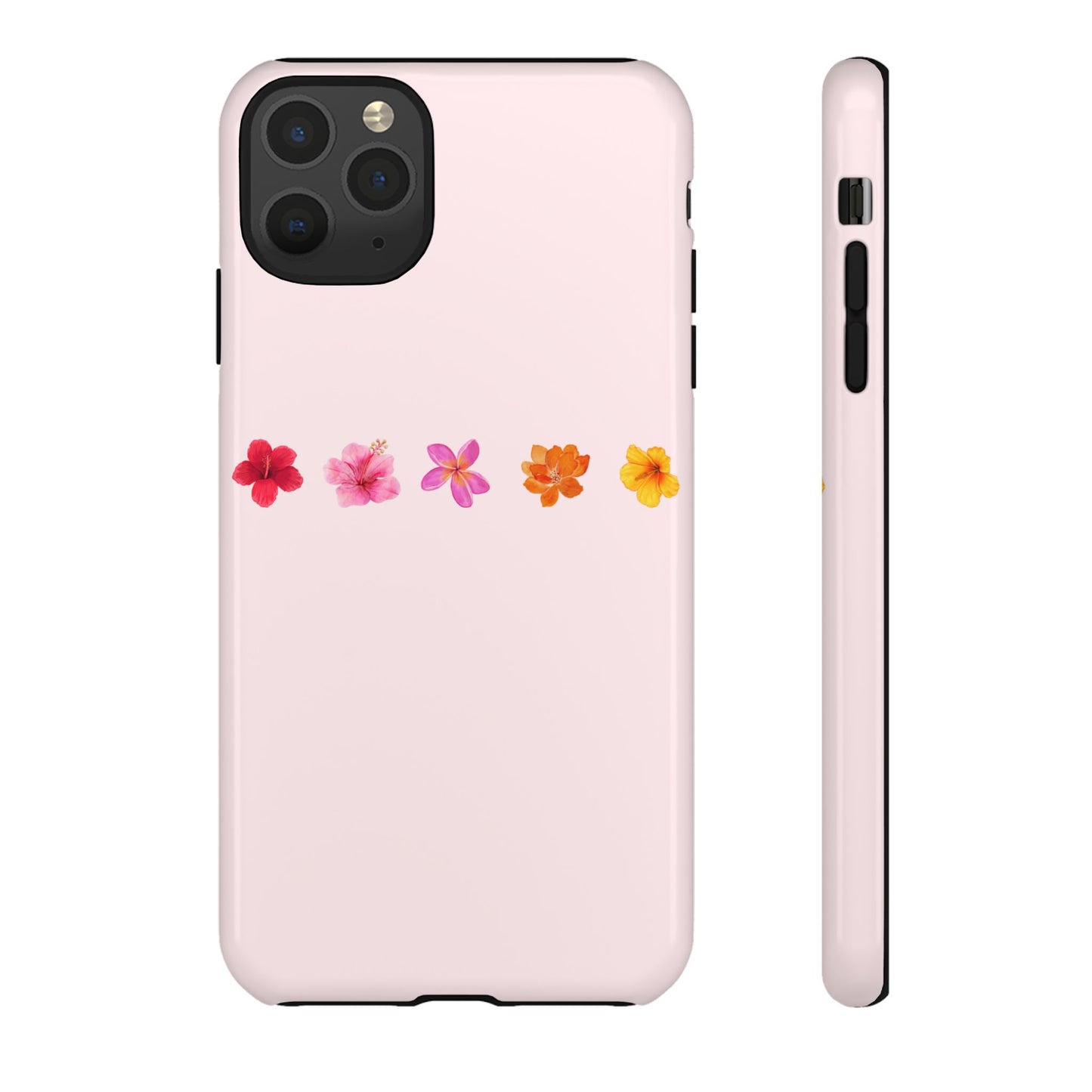 iPHONE Flower-Patterned Phone Case l Tough Cases for Women