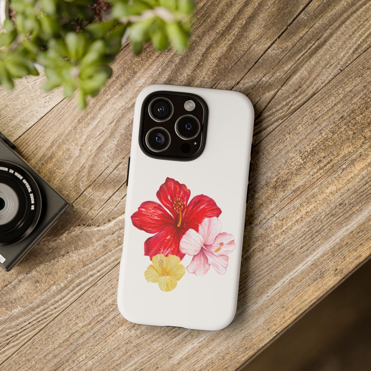 iPHONE Hibiscus Tough Cases l Tropical Vibe