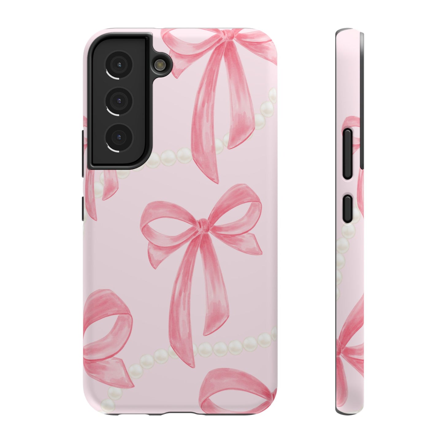 Chic Cute Bow Pink Phone Case - Impact Phone Case