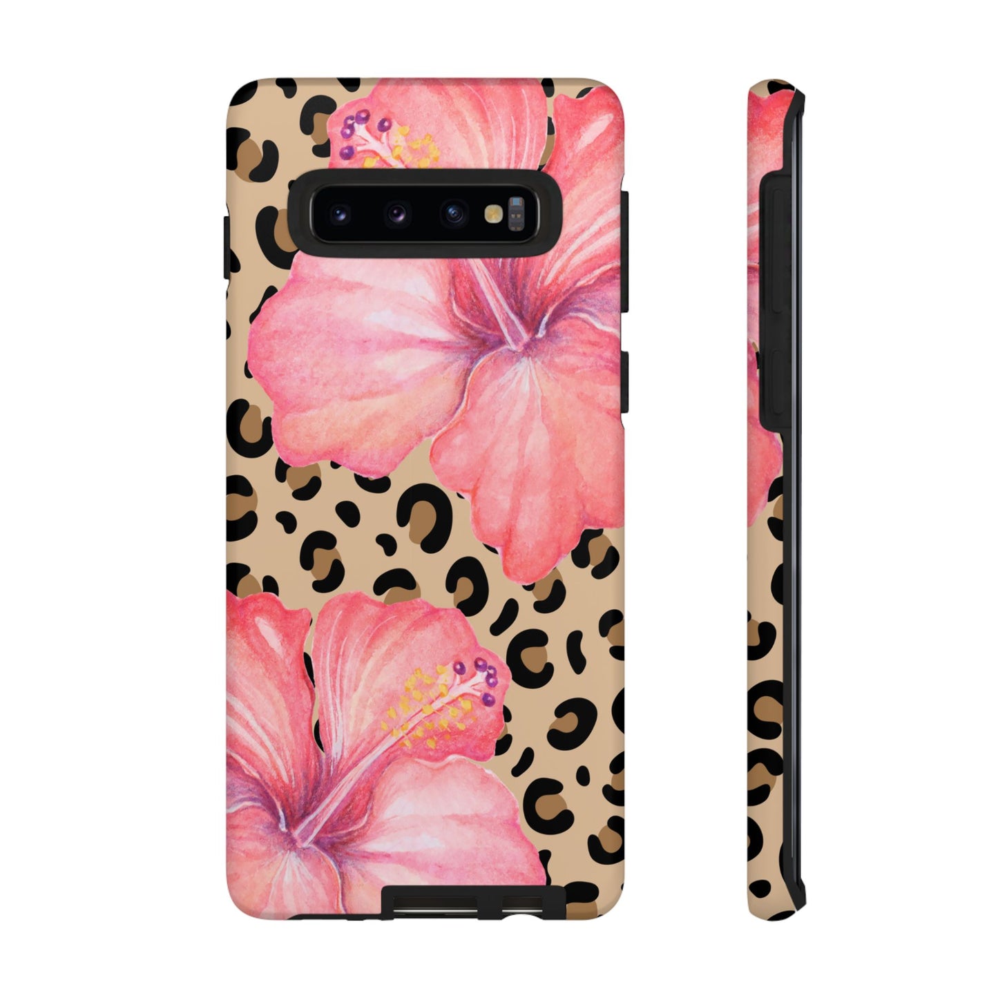 Leopard and Hibiscus SAMSUNG Tough Cases l Perfect for the Summer