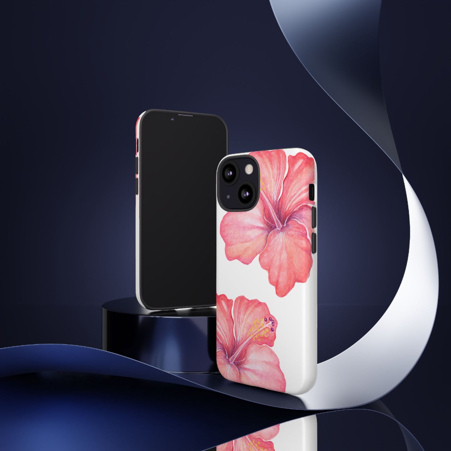 iPHONE Hibiscus Tough Case l Summer Vibe Mobile Case