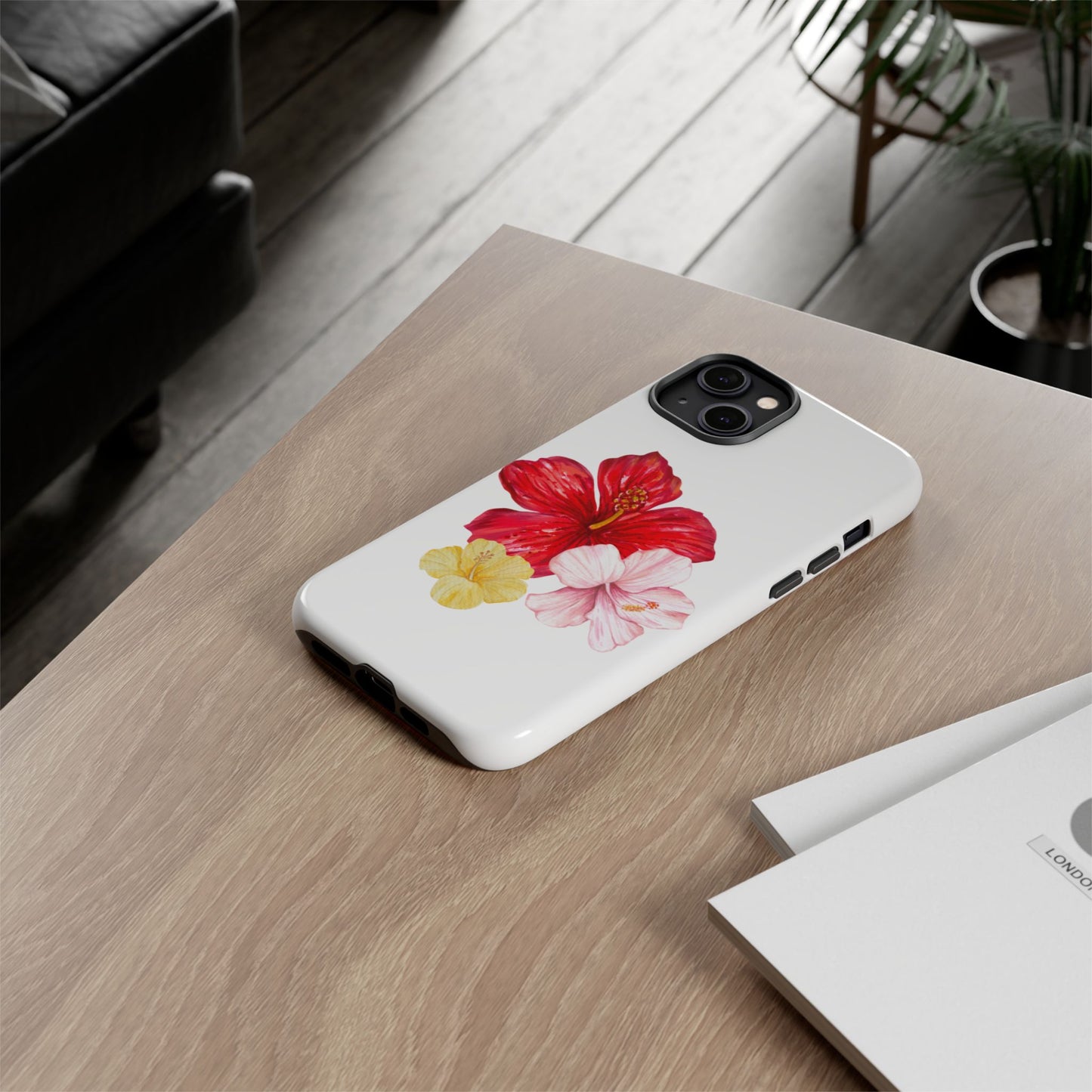 iPHONE Hibiscus Tough Cases l Tropical Vibe