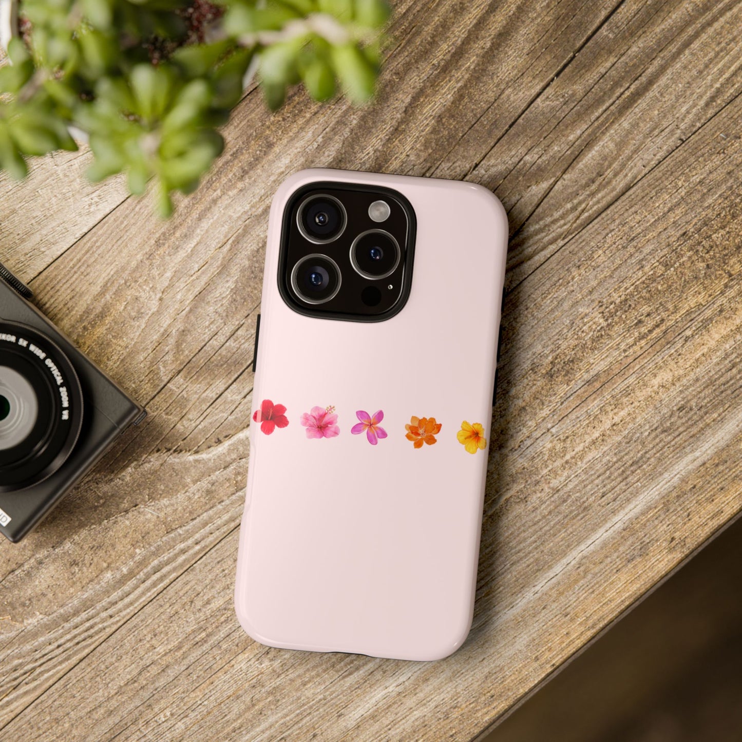iPHONE Flower-Patterned Phone Case l Tough Cases for Women