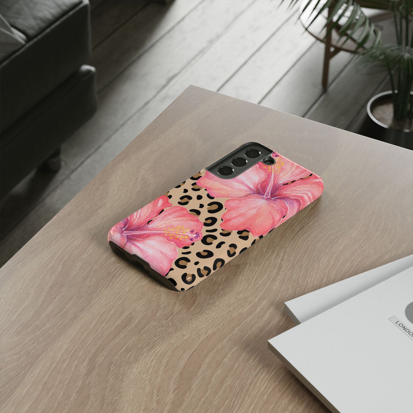 Leopard and Hibiscus SAMSUNG Tough Cases l Perfect for the Summer