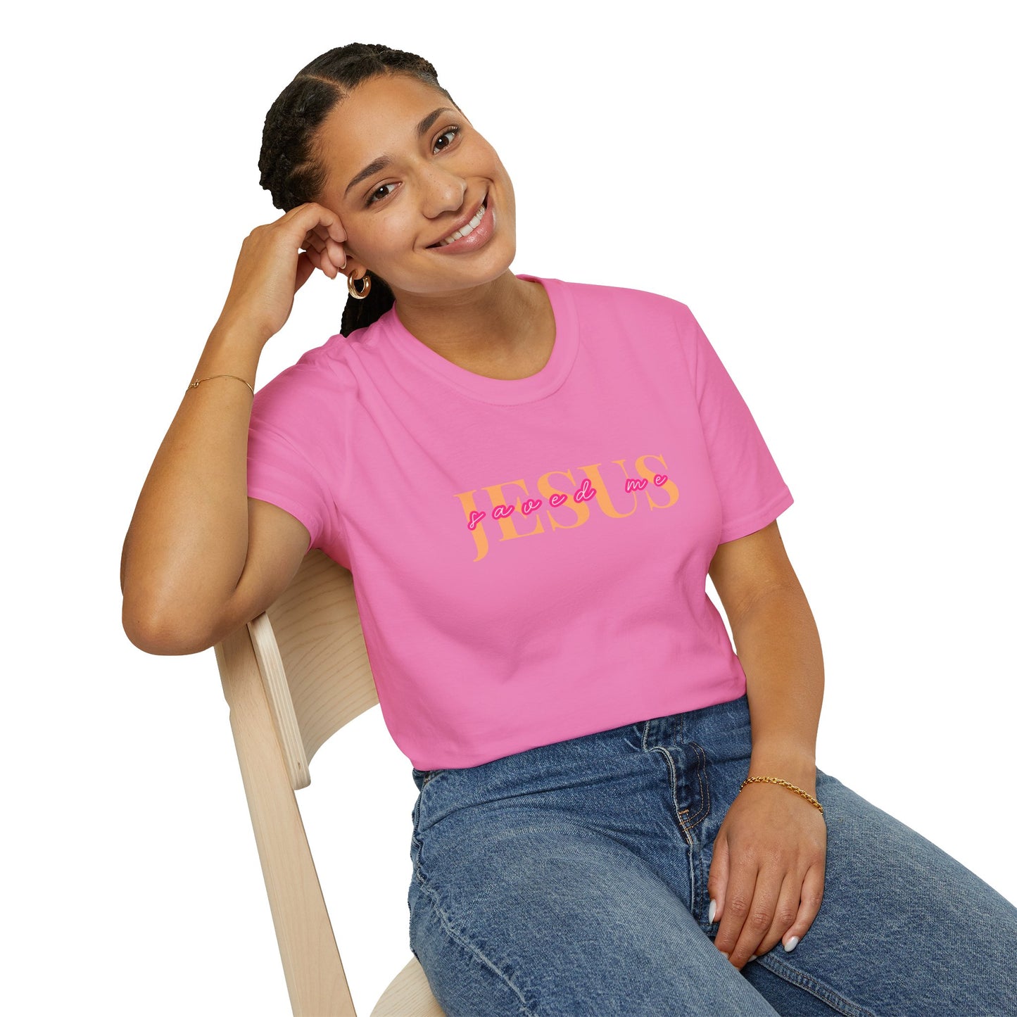 "Jesus Saved Me" - Soft Style T-Shirt l Perfect for Everyday Wear