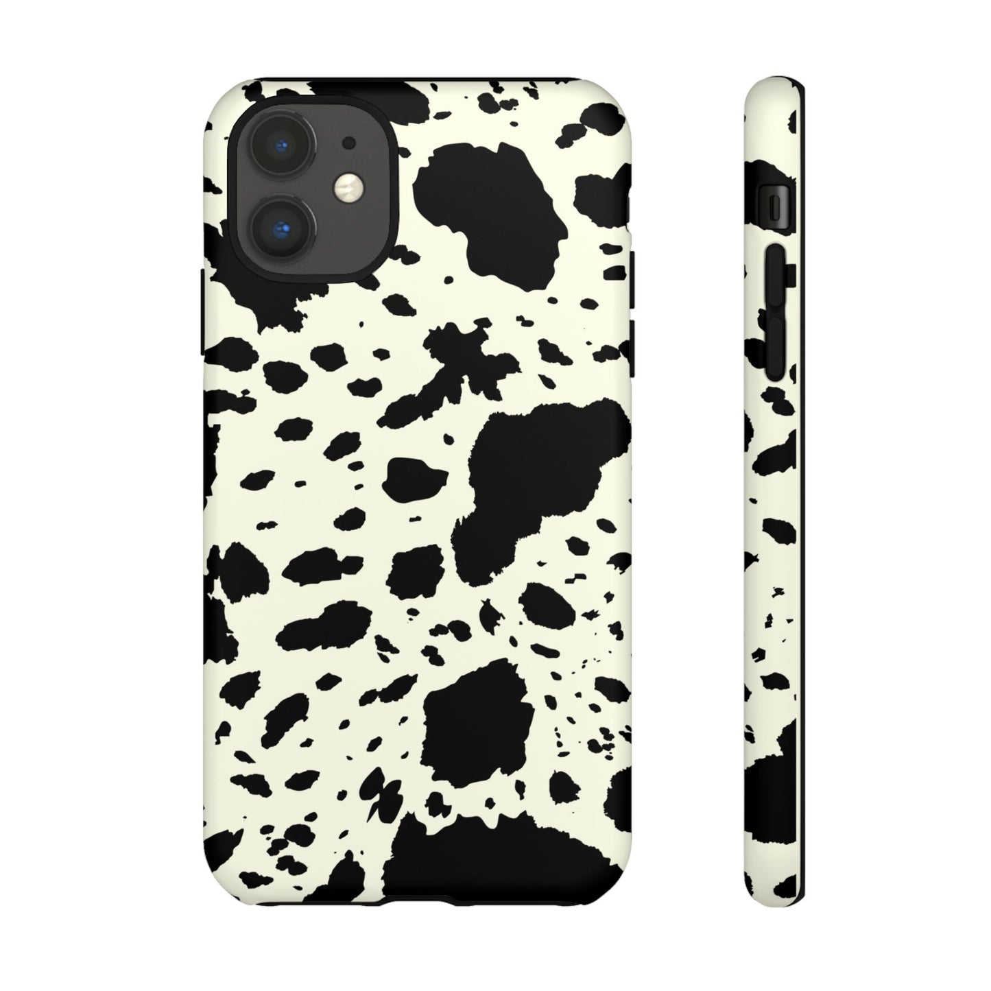 iPHONE Cow Print Tough Phone Cases l Durable Protection