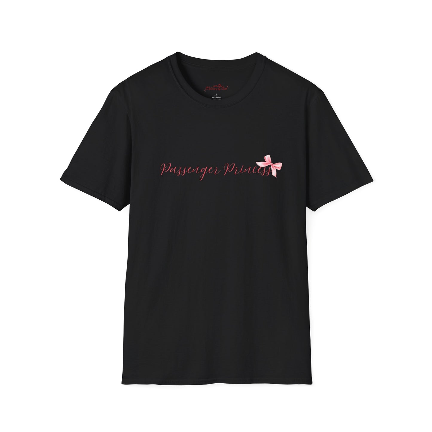 "Passenger Princess" Softstyle T-Shirt - Cute Graphic Tee for Casual Vibes