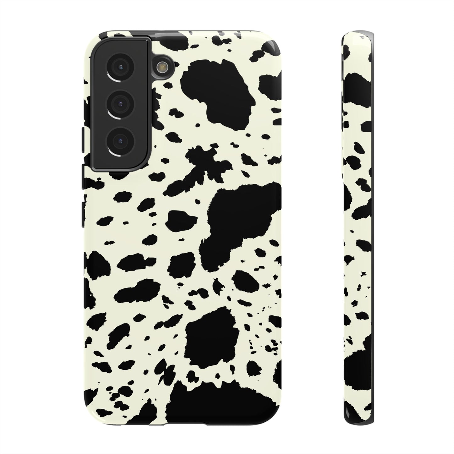 SAMSUNG Cow Print Tough Phone Cases l Durable Protection