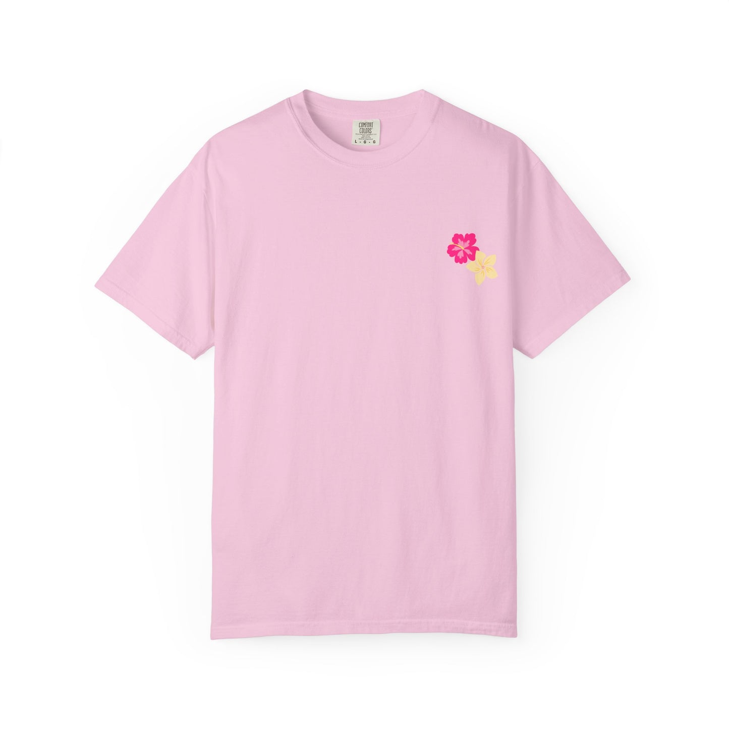T-Shirt with Floral Print l Cheery Apparel for Summer, Casual Style