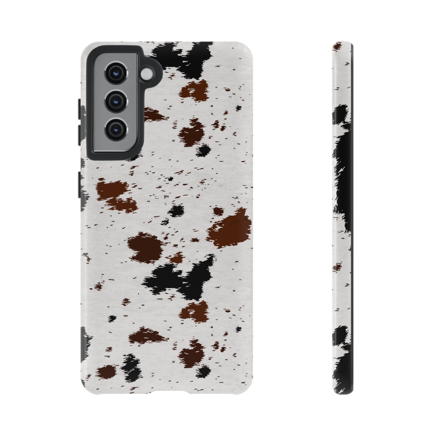 SAMSUNG Cow Print Tough Phone Case l GIFT FOR HIM AND HER