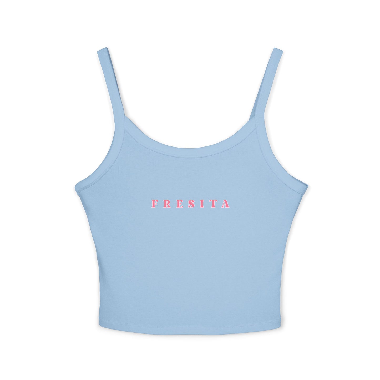 "Fresita" Women's Spaghetti Strap Tank Top l Cute Summer Top, Casual Wear