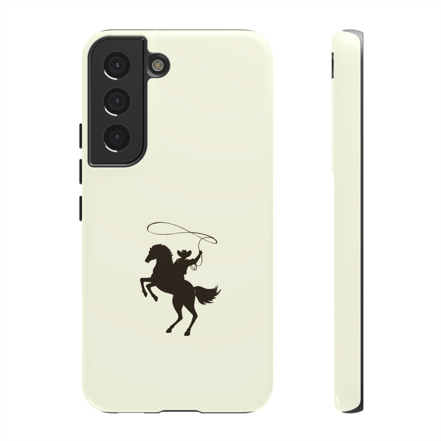 SAMSUNG Western Horse Rider Phone Case l Durable Phone Cover, Cowboy Style, Tough Case