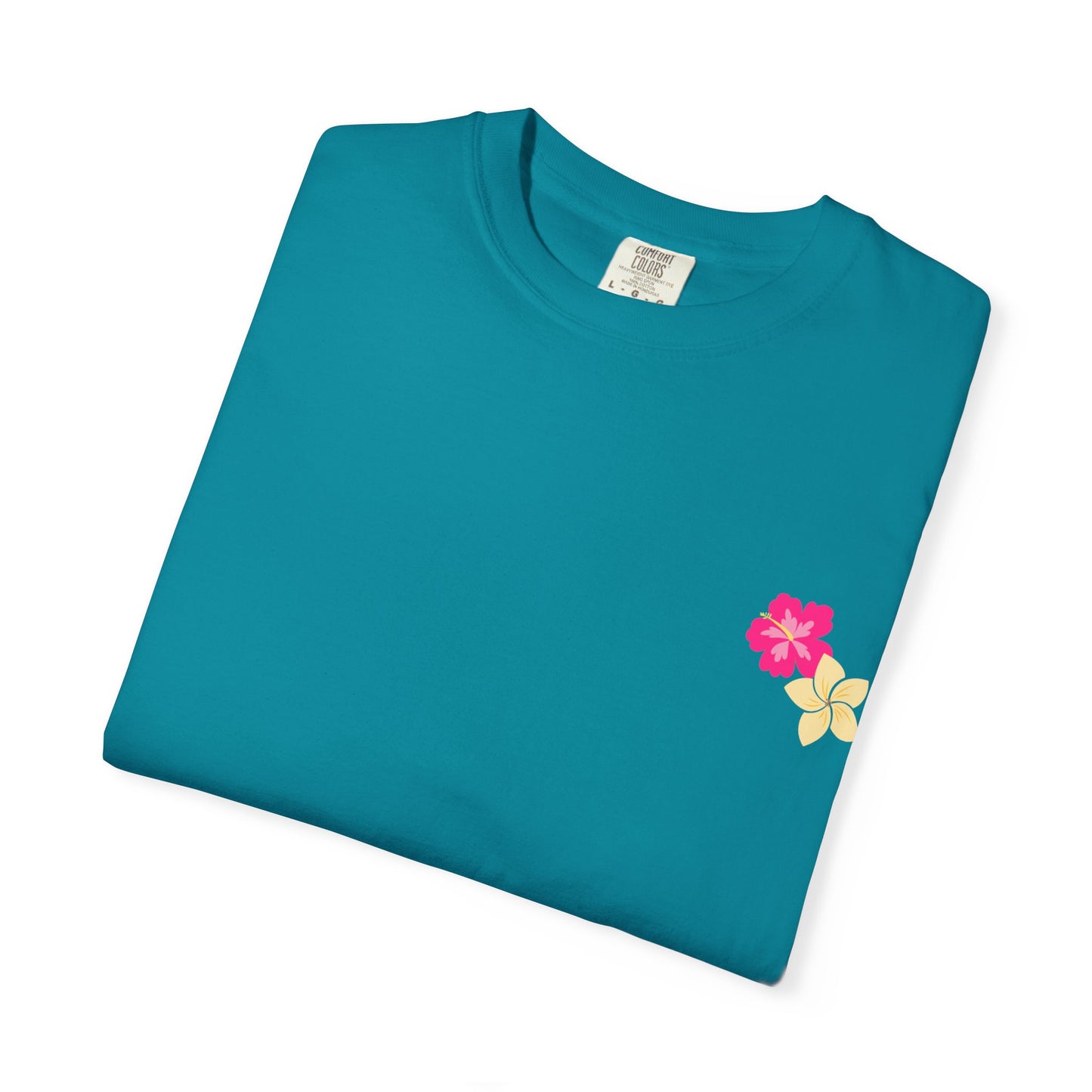 T-Shirt with Floral Print l Cheery Apparel for Summer, Casual Style