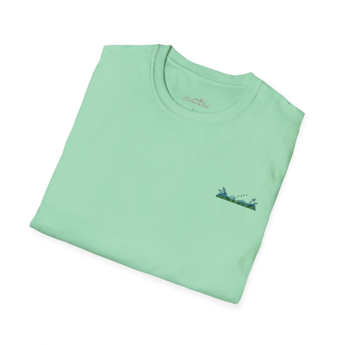 "Southern Tide" Tropical T-Shirt l Unisex Softstyle Tee, Summer Apparel