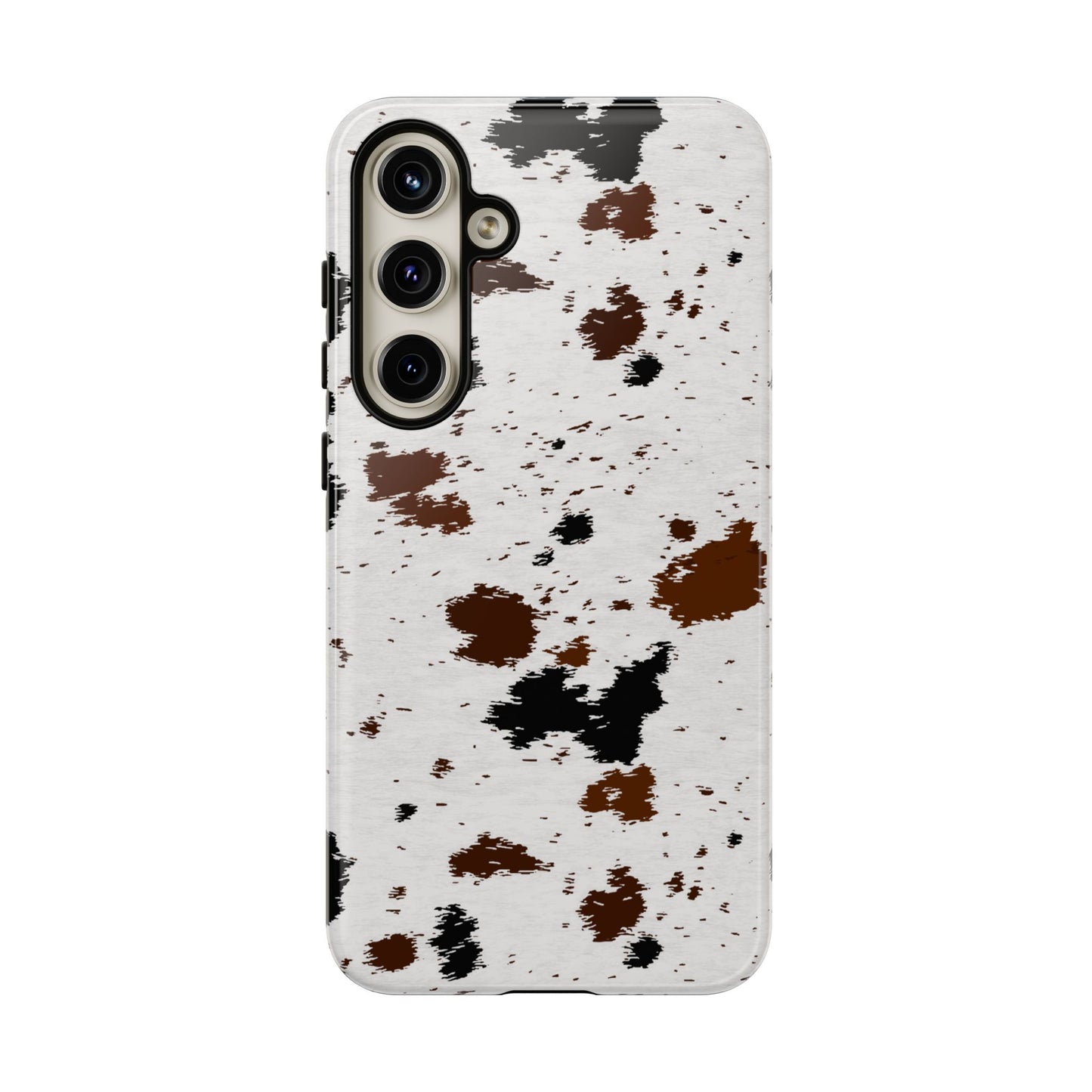 SAMSUNG Cow Print Tough Phone Case l GIFT FOR HIM AND HER