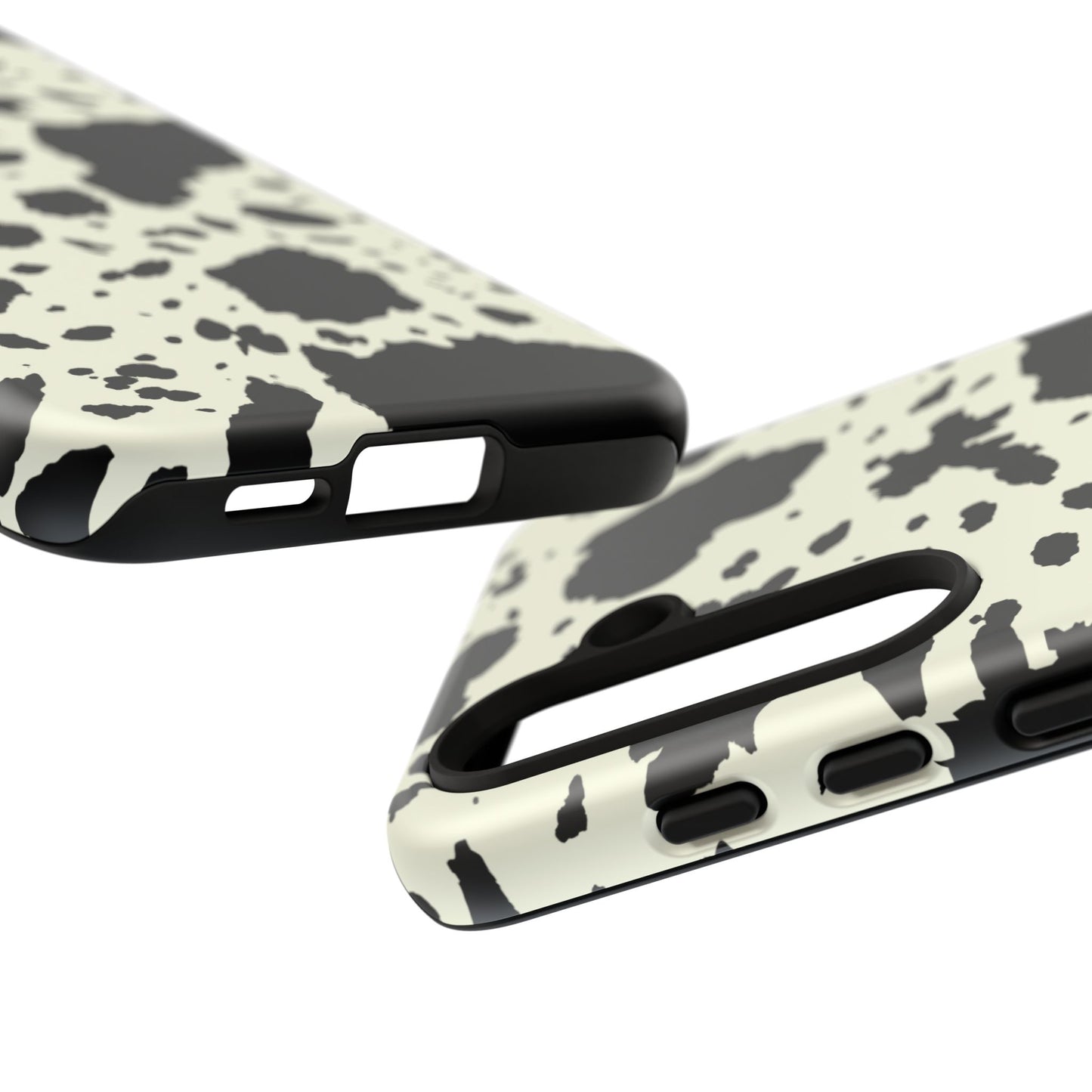 SAMSUNG Cow Print Tough Phone Cases l Durable Protection