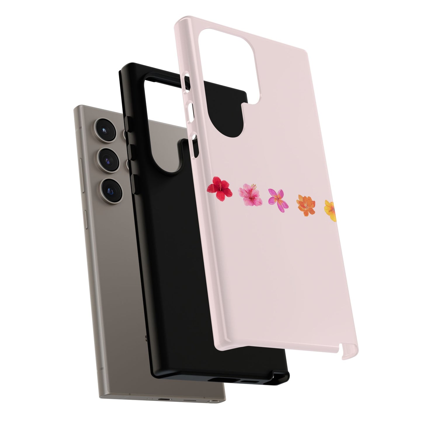 SAMSUNG Flower-Patterned Phone Case l Tough Cases for Women
