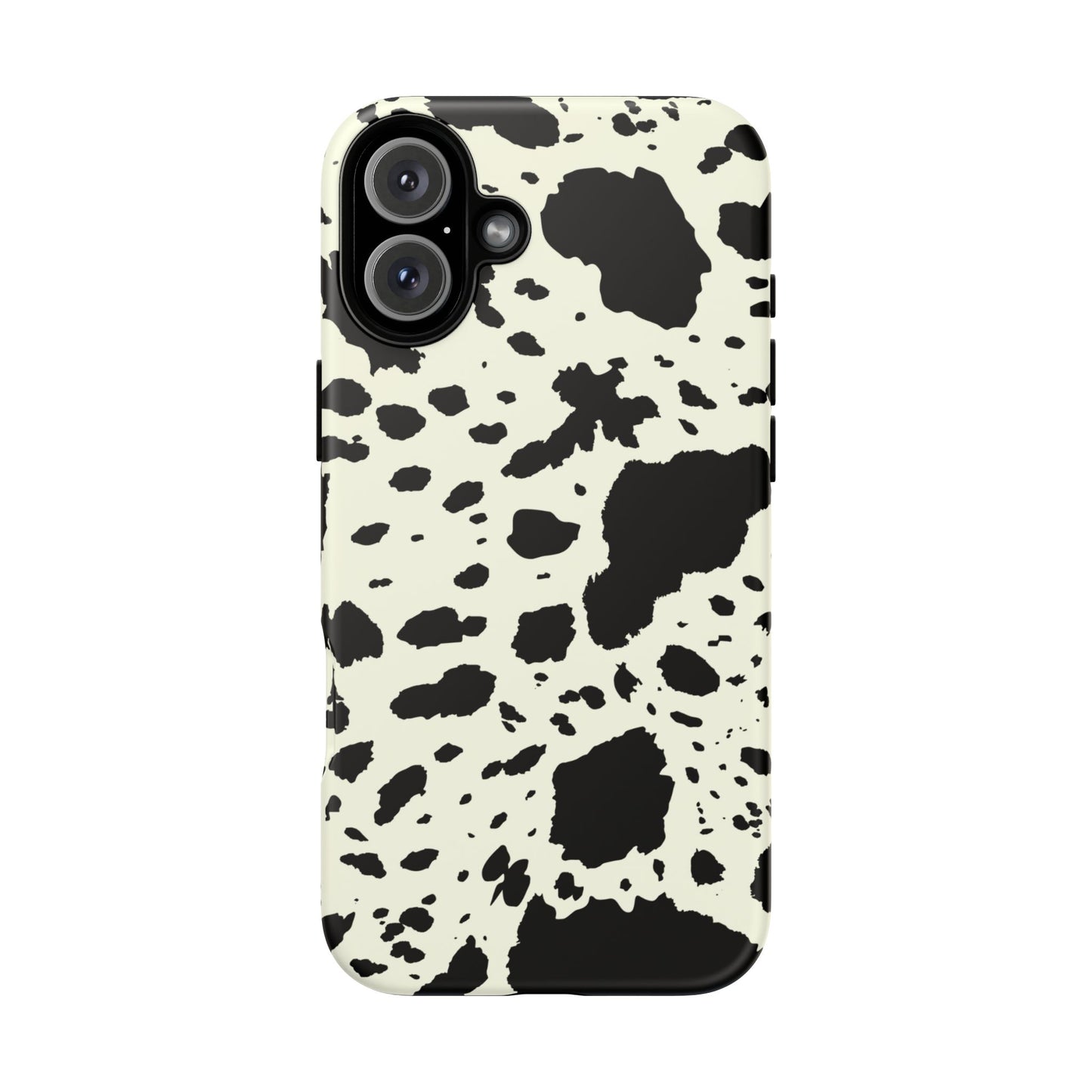 iPHONE Cow Print Tough Phone Cases l Durable Protection