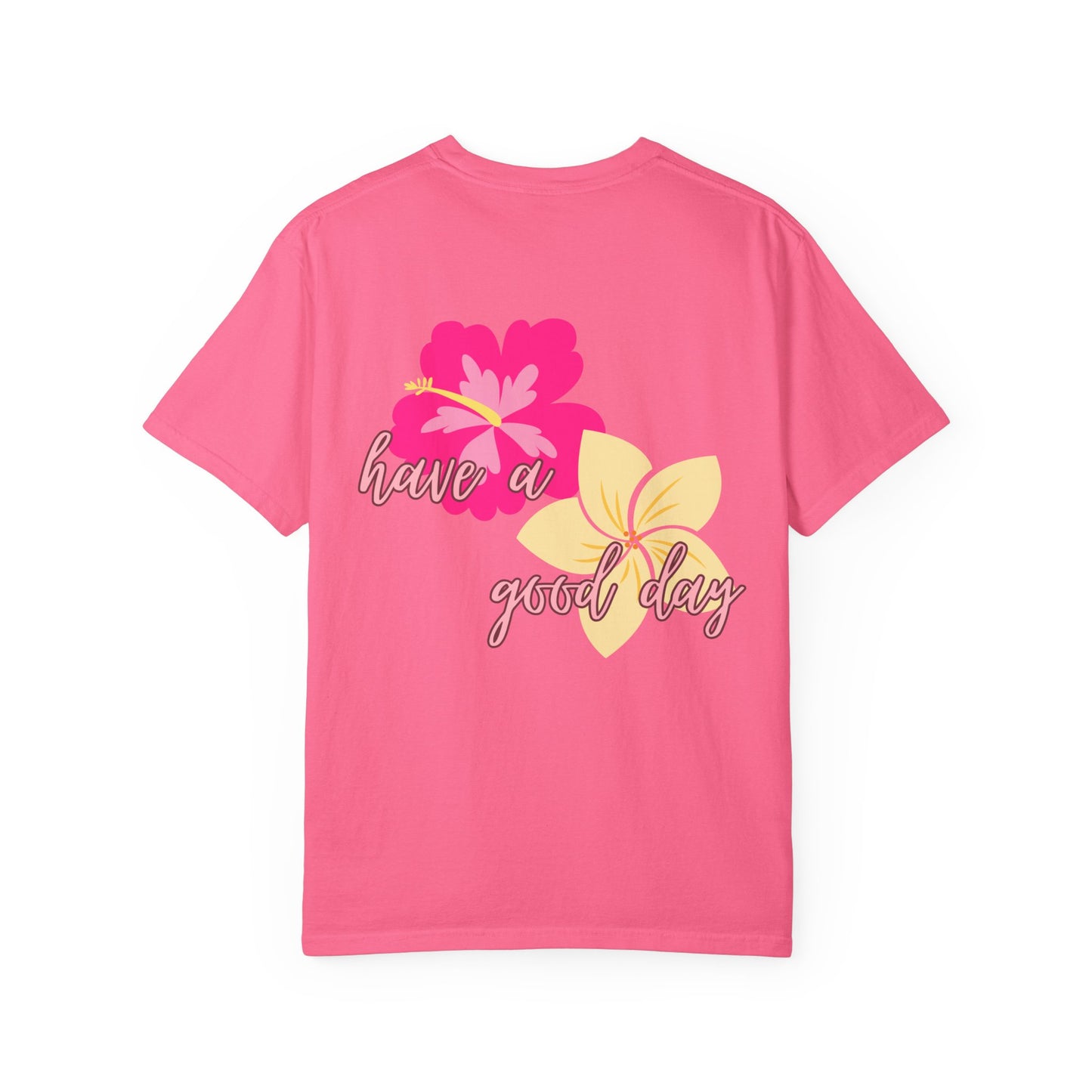 T-Shirt with Floral Print l Cheery Apparel for Summer, Casual Style