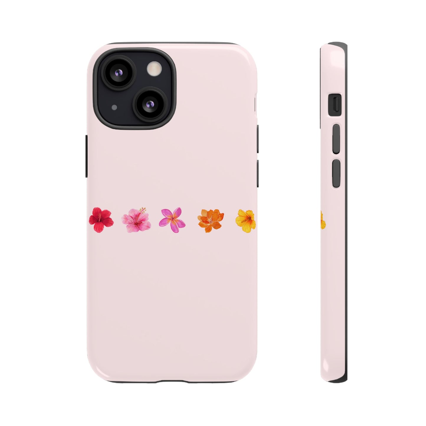 iPHONE Flower-Patterned Phone Case l Tough Cases for Women